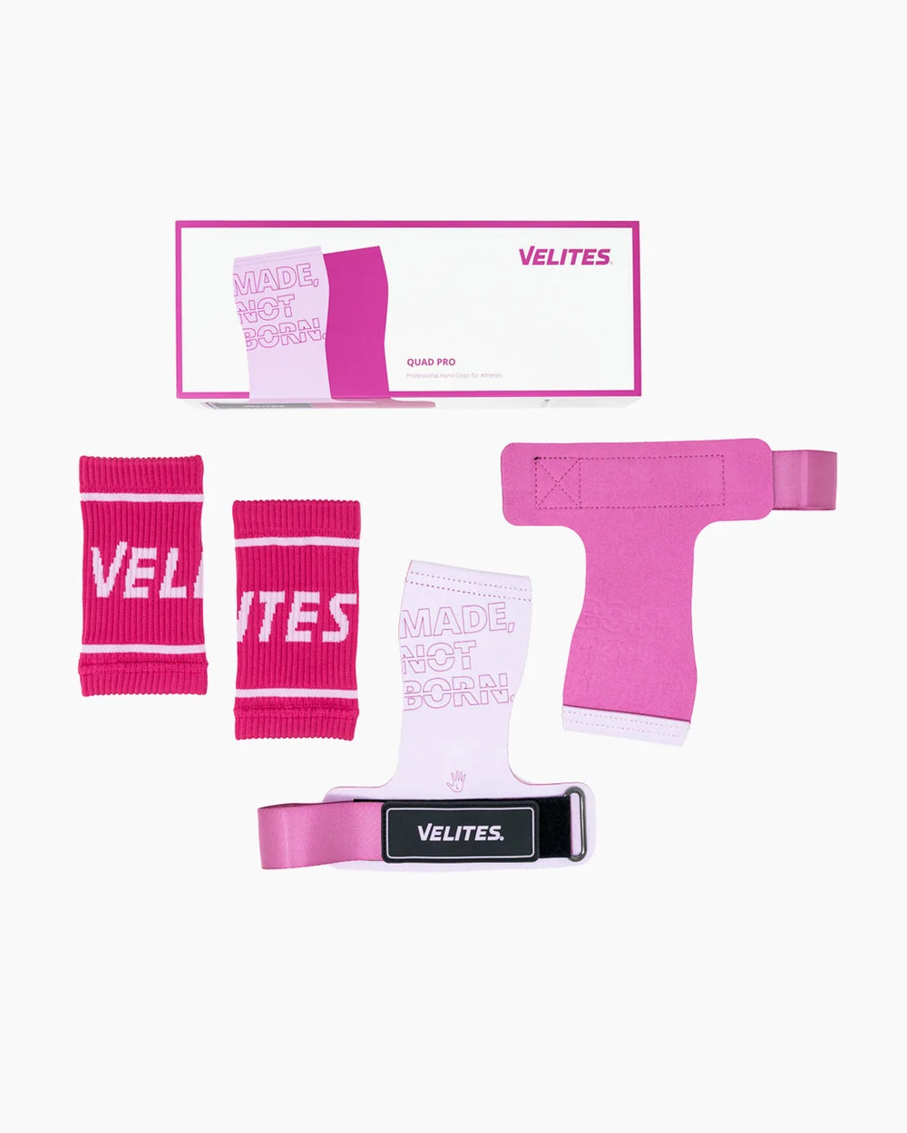 Hand Grips Quad Pro - Pink Light